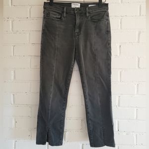 FRAME Denim Cropped Le Nouveau Straight Jeans